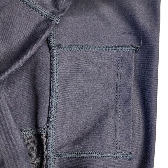 Fabletics Mid Rise Leggings Demi Lovato Women's Size S Elastic Waist Gray - Picture 7 of 11